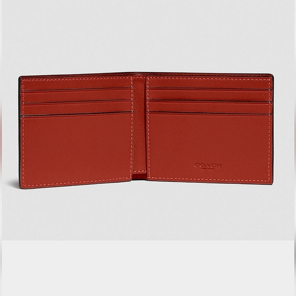Coach Slim Billfold Wallet - Picture 2 of 8